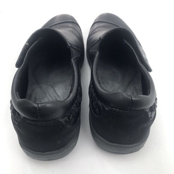 Aetrex KATRINA Black Leather Monk Strap Support Orthotic Casual Loafer - Picture 11 of 16